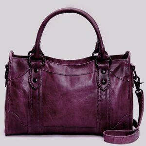 Frye Leather Distressed Melissa Satchel